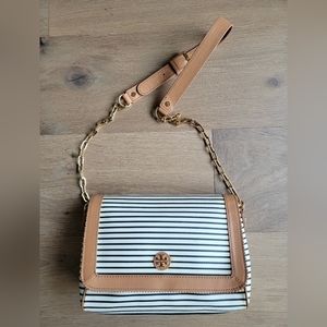 Tory Burch Viva Crossbody Gold Chain Small Tote